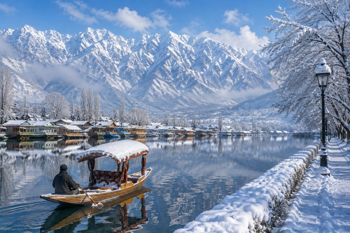 Romantic Kashmir Tour: Srinagar, Gulmarg, Pahalgam & Houseboat Stay 4N/5D