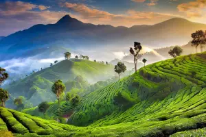 2 nights, 3 days Kerala Tour : Munnar Hills : Waterfalls, Tea Estates & Scenic Viewpoints