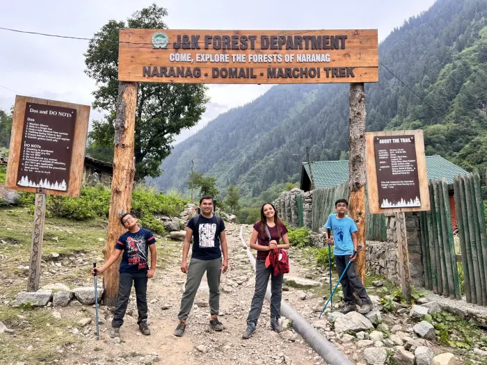 Dumail – Marchoi -Naranag – Trek 3 Nights / 4 Days Kashmir Trekking