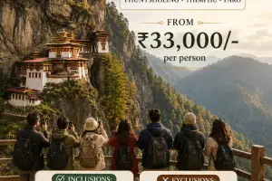 Bhutan Tour Package 6 Nights 7 Days | Phuntsholing Thimphu Paro