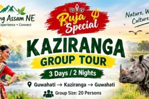 Kaziranga Group Tour – 3 Days / 2 Nights | Puja Special
